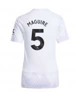 Manchester United Harry Maguire #5 Bortedrakt Dame 2025-26 Korte ermer